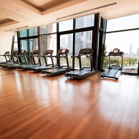 First Class 3Br With Full Dubai Skyline & Sea View Apartment Exterior photo
