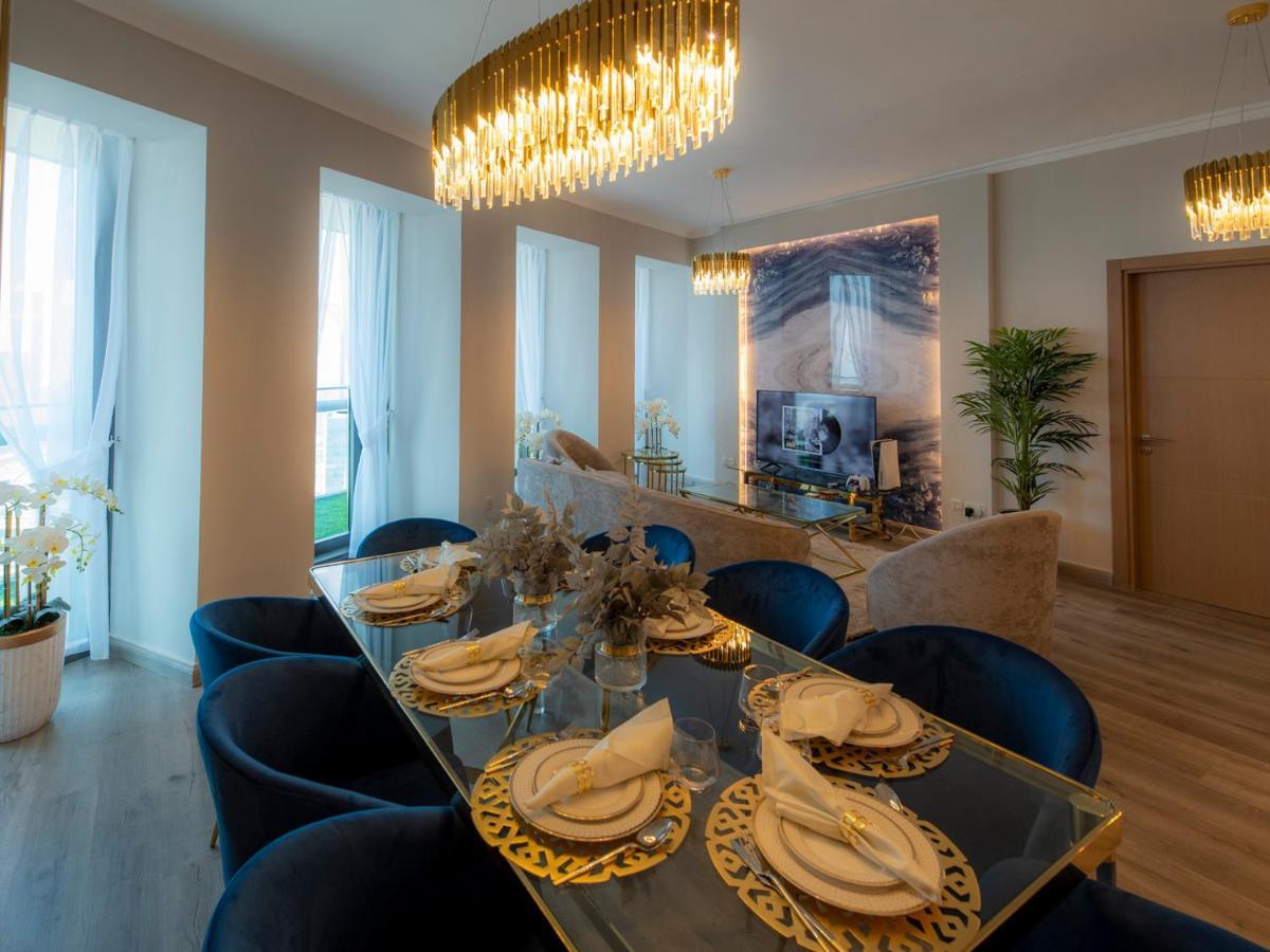 First Class 3Br With Full Dubai Skyline & Sea View Apartment Exterior photo