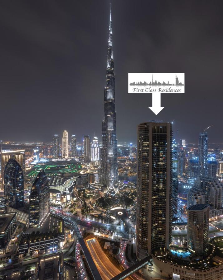 First Class 3Br With Full Dubai Skyline & Sea View Apartment Exterior photo