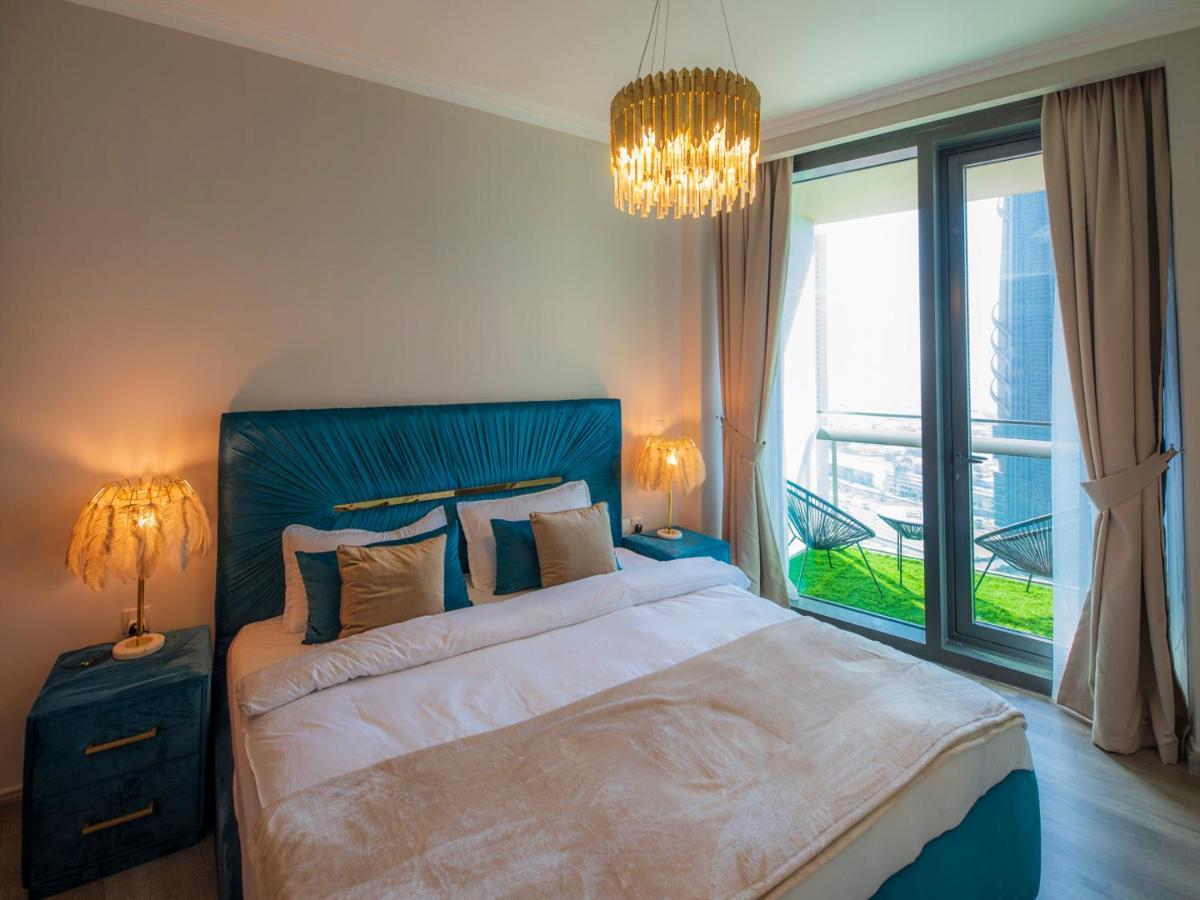 First Class 3Br With Full Dubai Skyline & Sea View Apartment Exterior photo