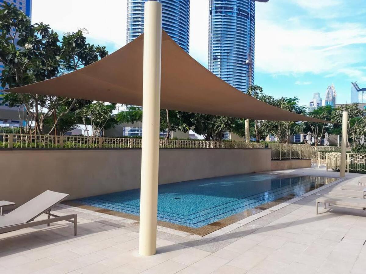 First Class 3Br With Full Dubai Skyline & Sea View Apartment Exterior photo