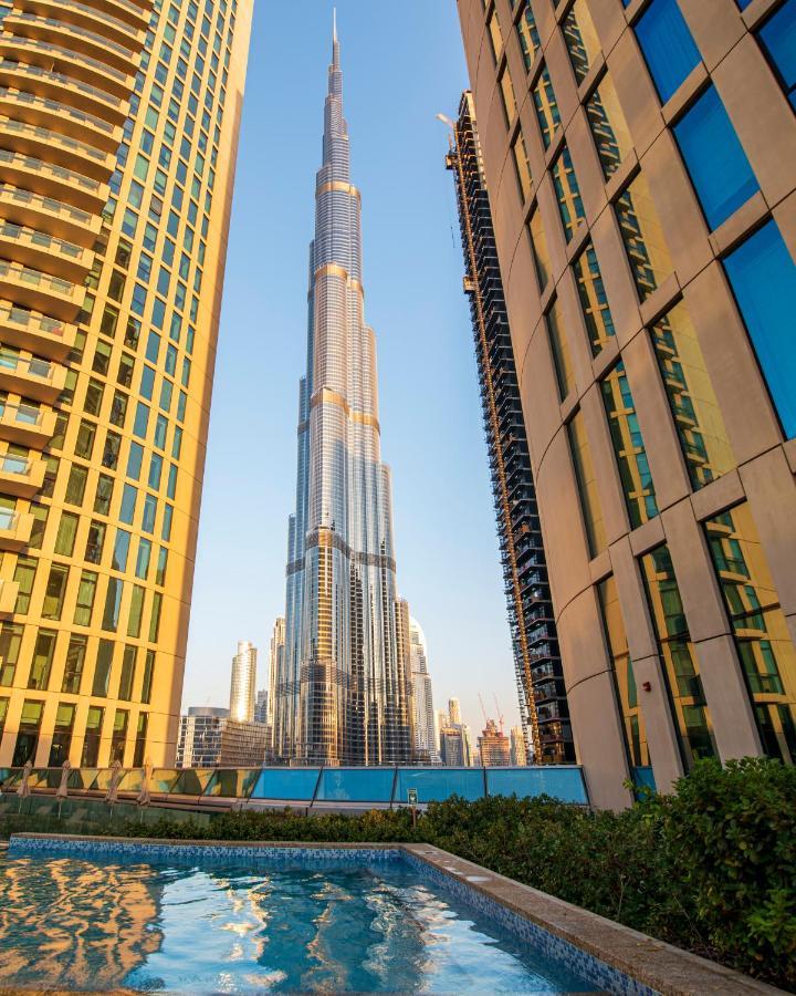 First Class 3Br With Full Dubai Skyline & Sea View Apartment Exterior photo
